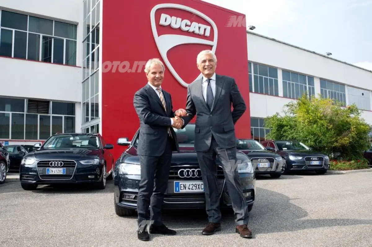Audi: una flotta di A4 Avant per la Ducati (2)