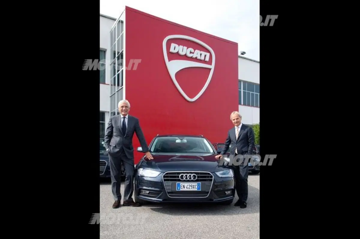 Audi: una flotta di A4 Avant per la Ducati (3)