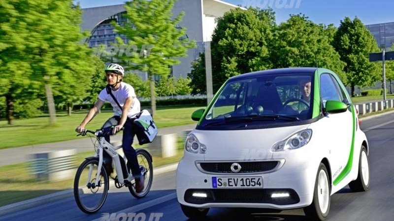 smart: fortwo electric drive e ebike protagoniste il prossimo weekend