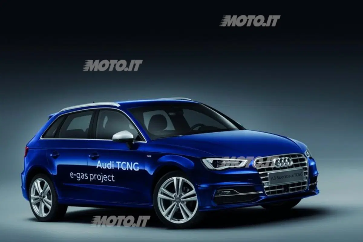 Audi A3 Sportback TCNG: a Parigi la variante a metano