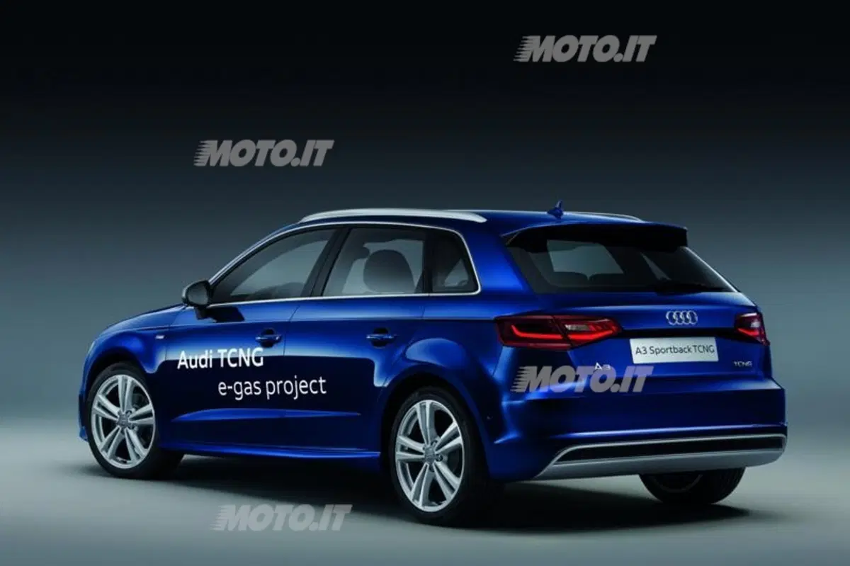 Audi A3 Sportback TCNG: a Parigi la variante a metano (2)