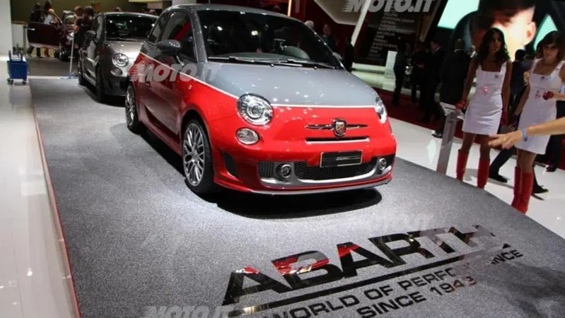 Abarth al Salone di Parigi 2012
