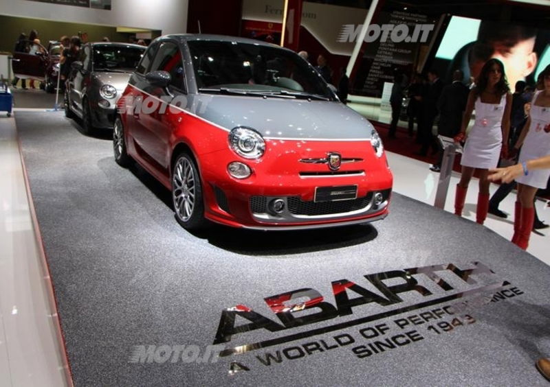 Abarth al Salone di Parigi 2012