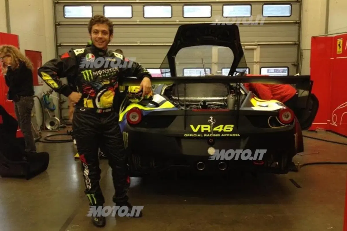 Rossi: al Nürburgring con la Ferrari 458 per il Blancpain Endurance Series