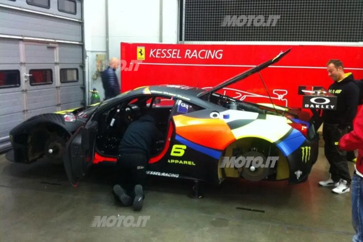 Rossi: al Nürburgring con la Ferrari 458 per il Blancpain Endurance Series (3)