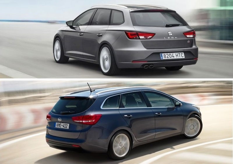 Quale comprare, Confronto: Seat Leon ST 1.6 TDI Vs Kia cee&rsquo;d SW 1.6 CRDi