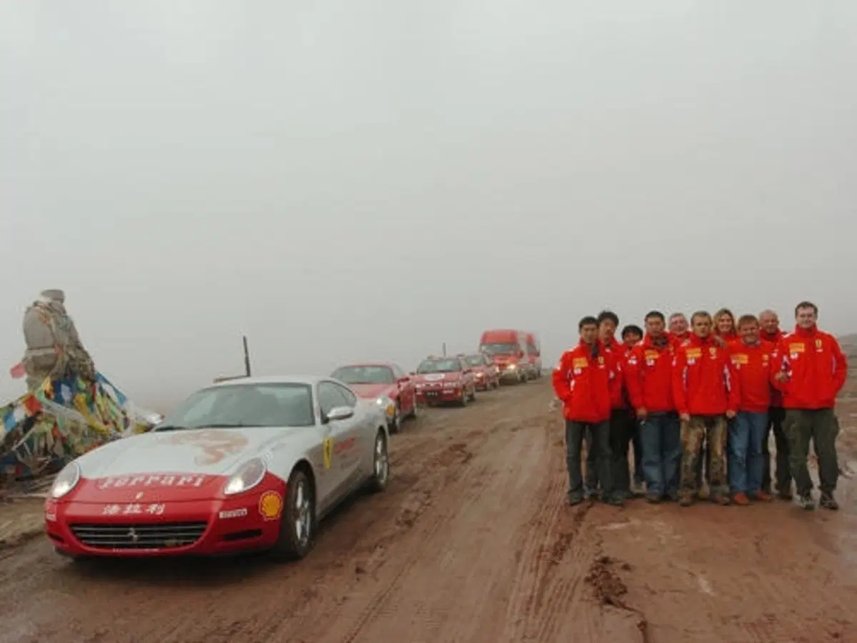 Con le Ferrari a 5.231 metri di quota (2)