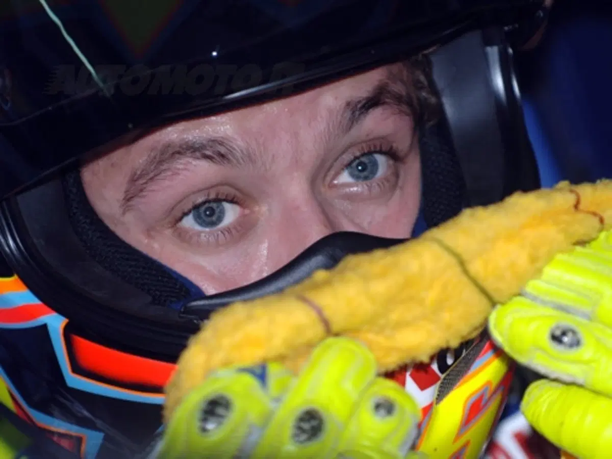 Valentino Rossi in Subaru