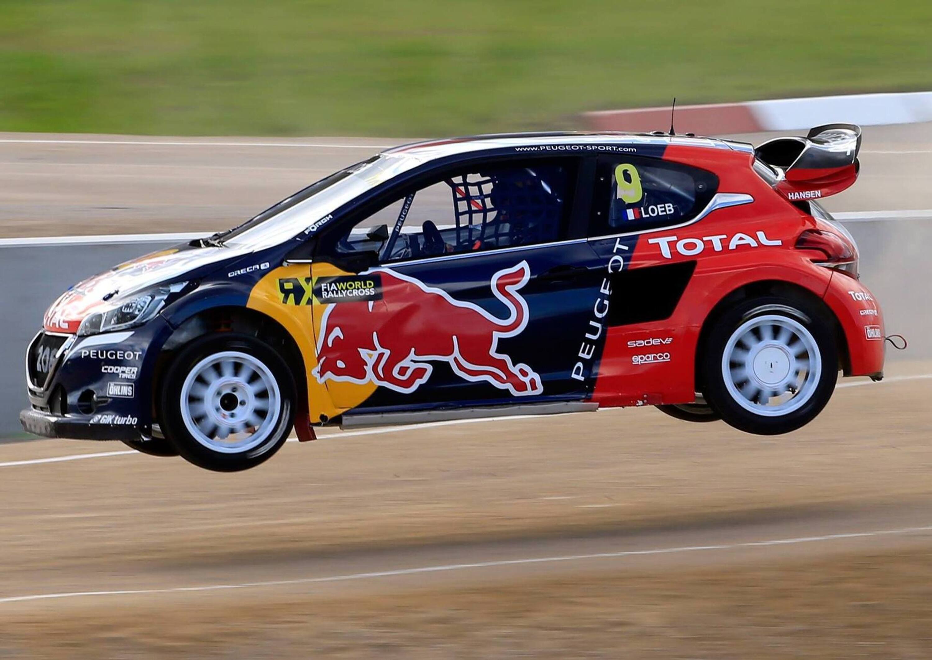 Mondiale Rallycross. Lettonia: La Prima di S&eacute;bastien Loeb (Peugeot)