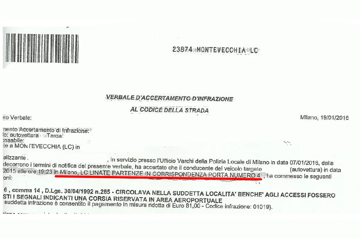 Multe a Linate, così Milano rifà il trucco ai verbali