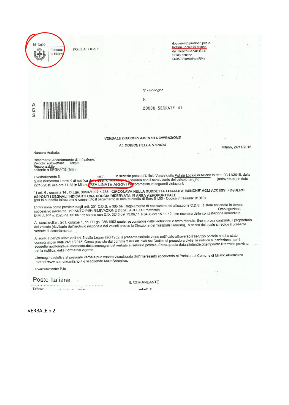 Multe a Linate, così Milano rifà il trucco ai verbali (3)