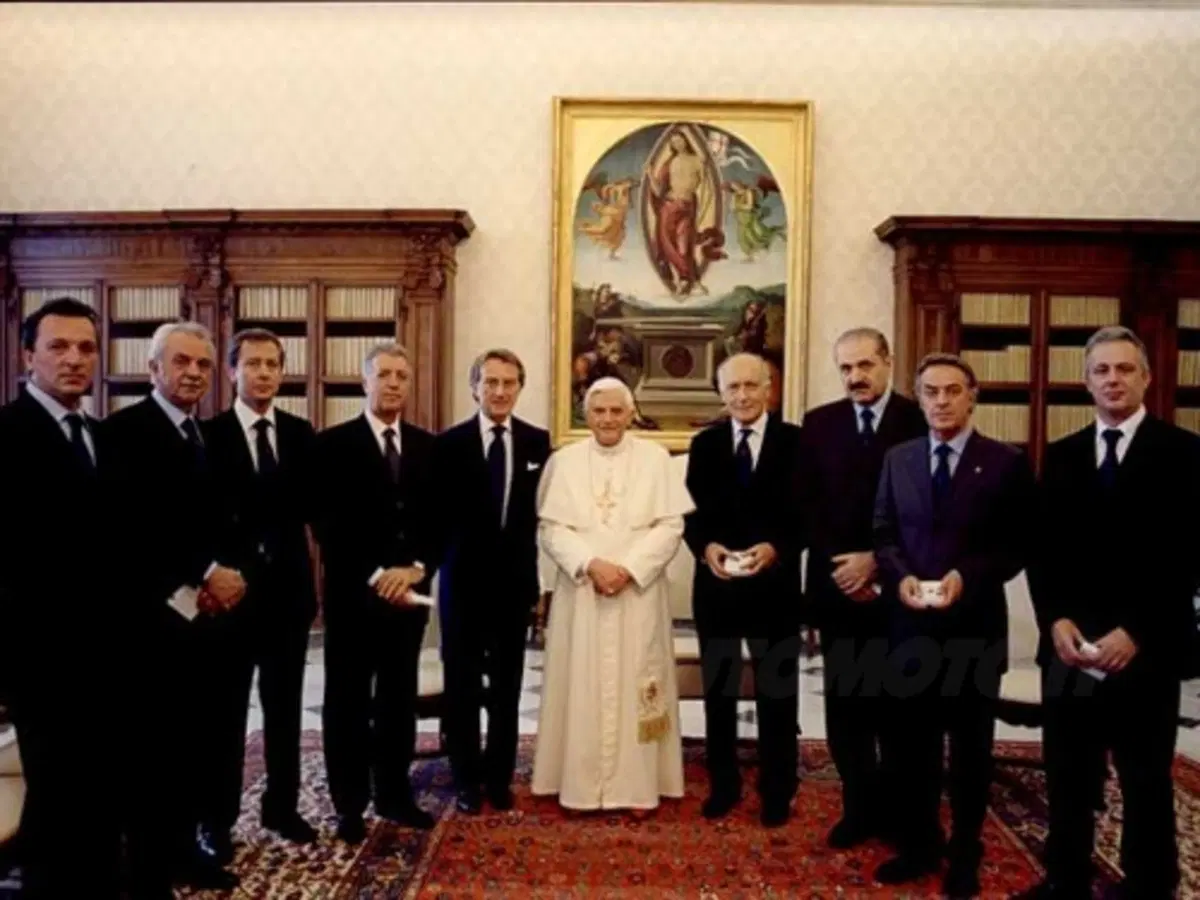 Ferraristi dal Papa