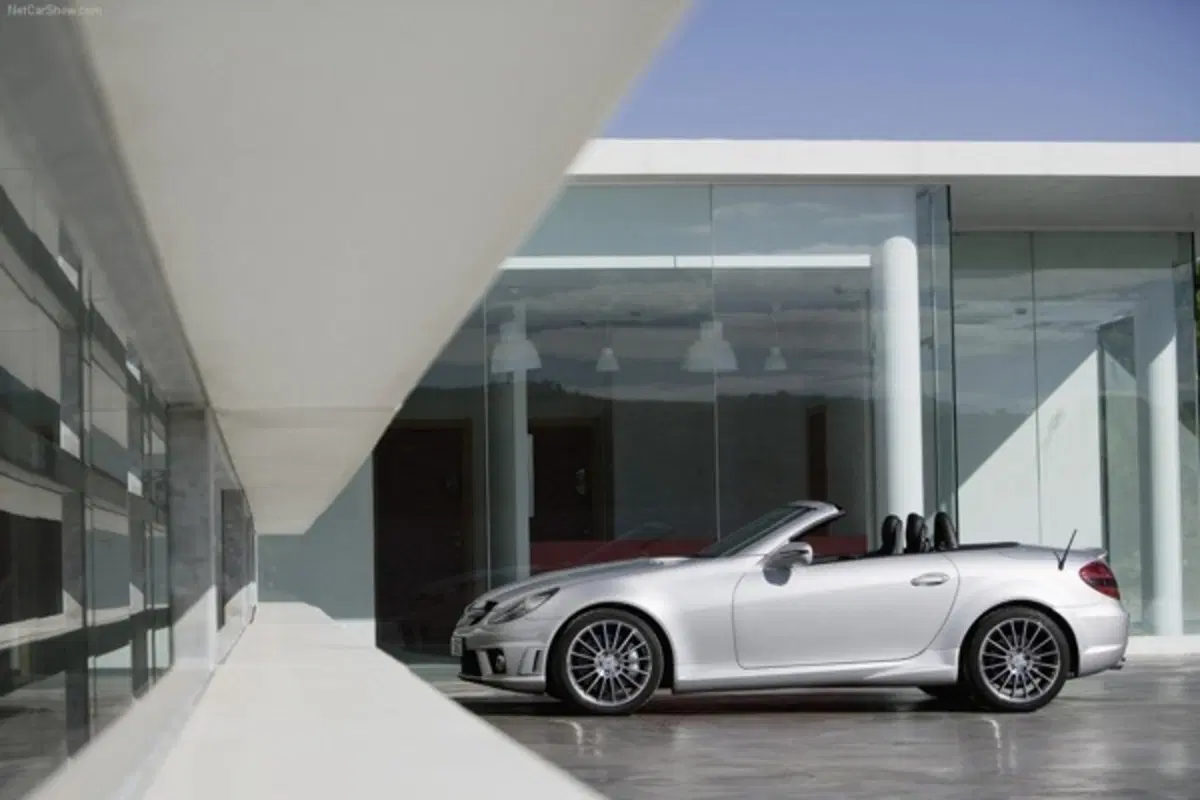 Mercedes SLK 55 AMG restyling (7)
