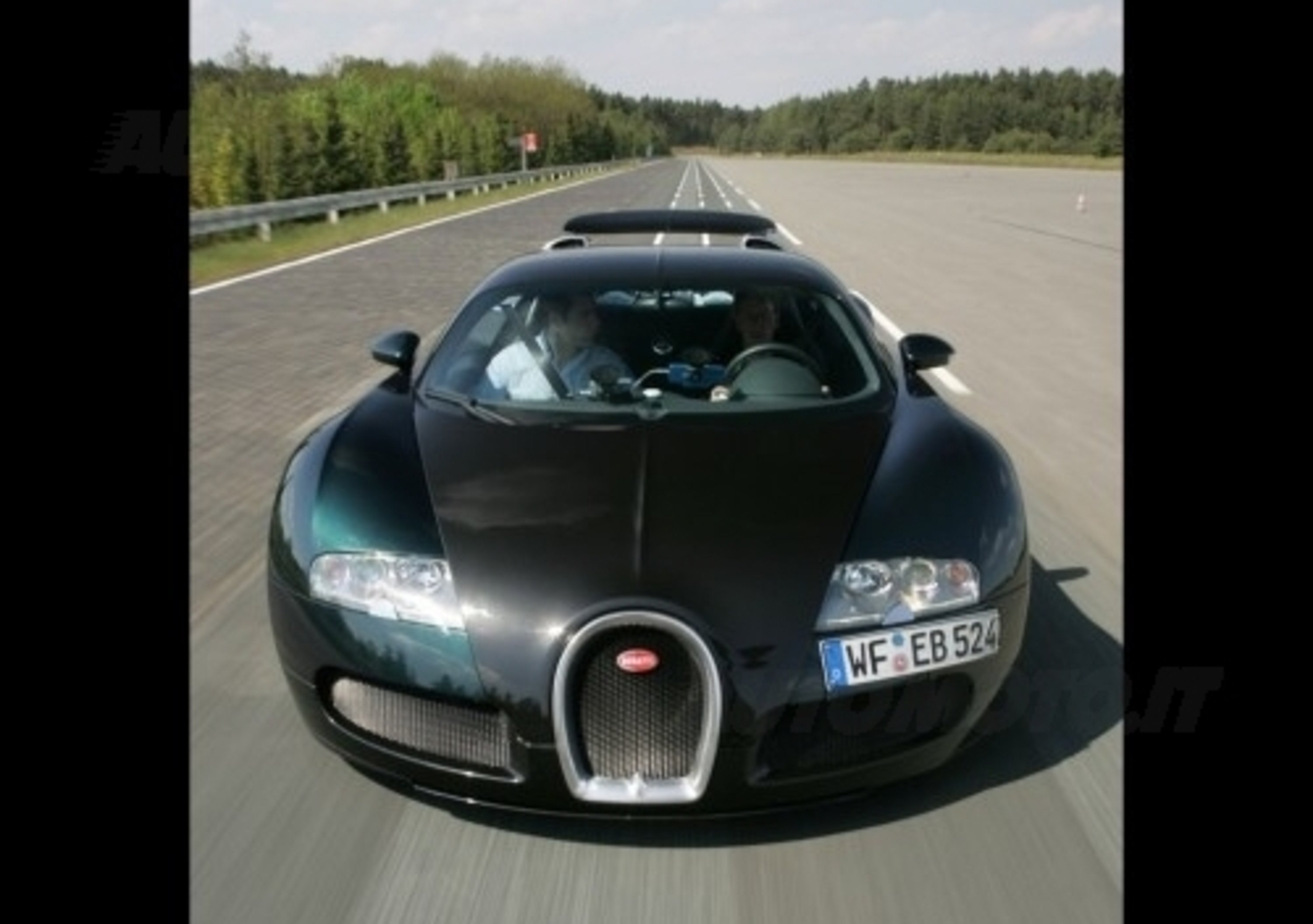 Record Bugatti: 9.9 secondi per lo 0-100-0...mph!