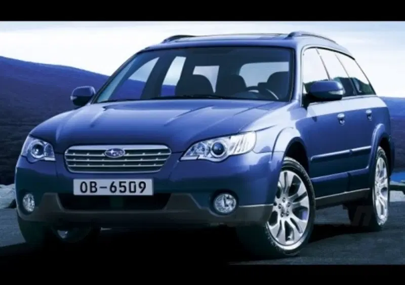Subaru Legacy restyling