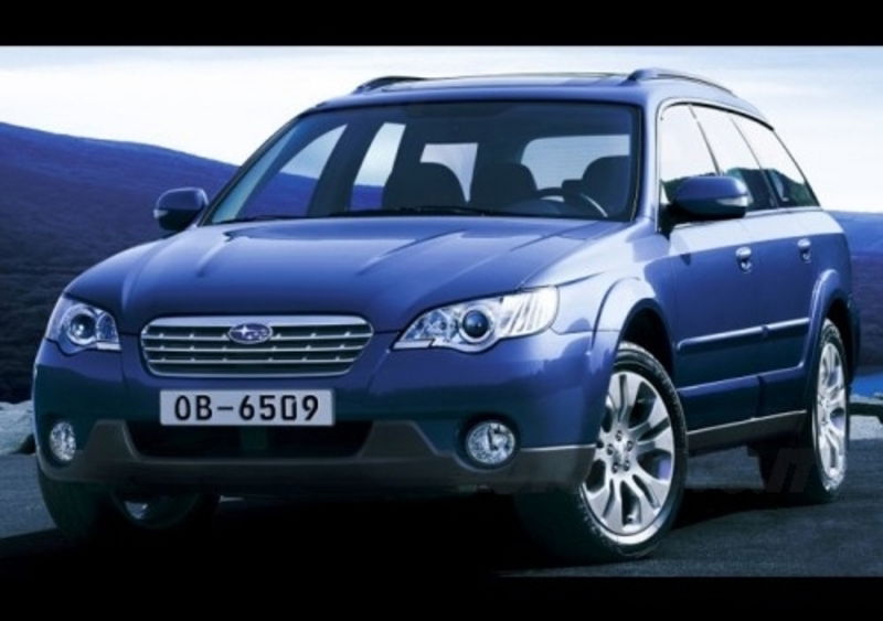 Subaru Legacy restyling