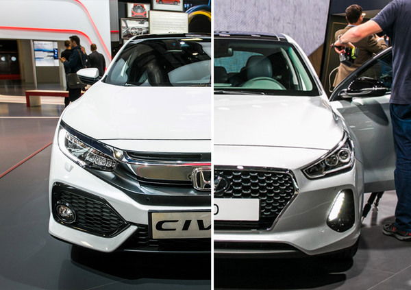 Hyundai i30 vs Honda Civic: il confronto al Salone di Parigi [Video]