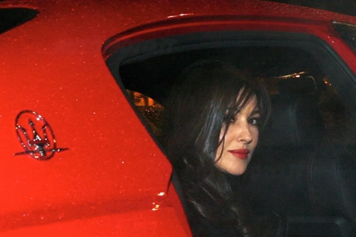 La Maserati Quattroporte accompagna Monica Bellucci