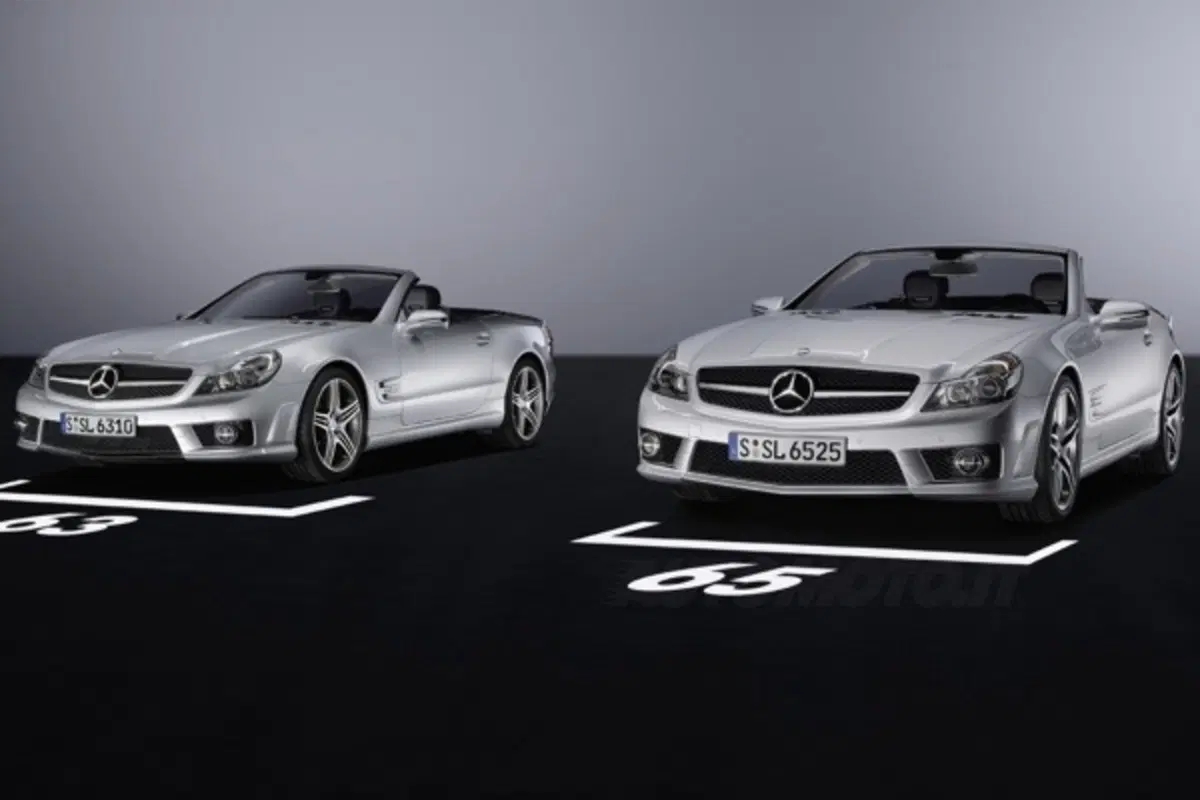 Mercedes SL 63 AMG restyling
