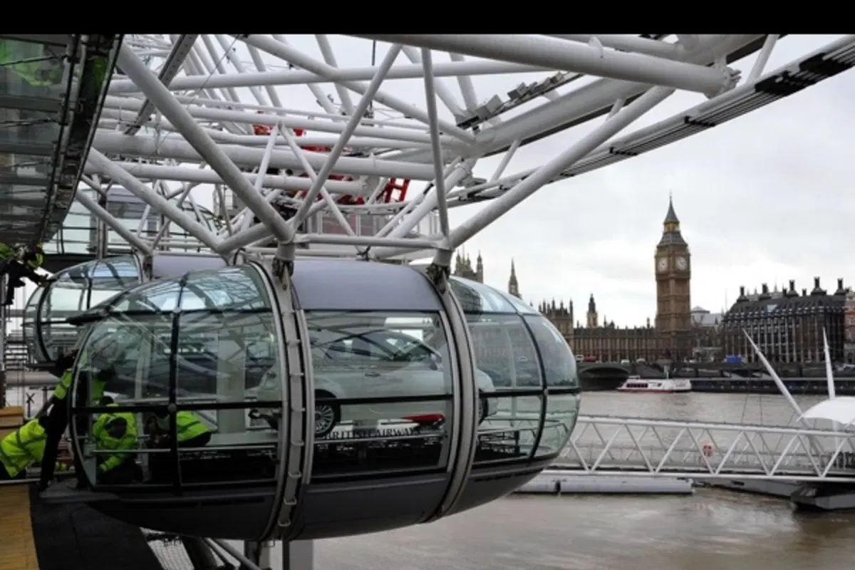 Fiat 500 sul London Eye (3)