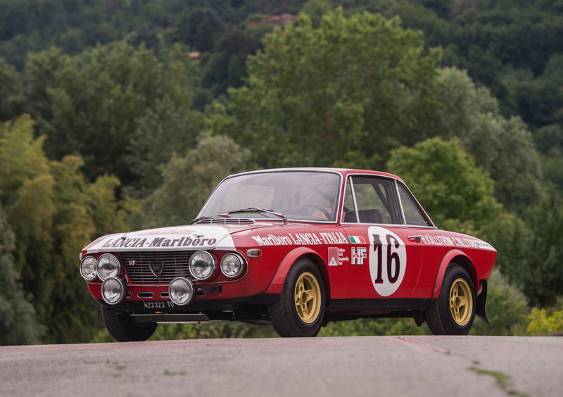 All&#039;asta una Lancia Fulvia rally del 1970