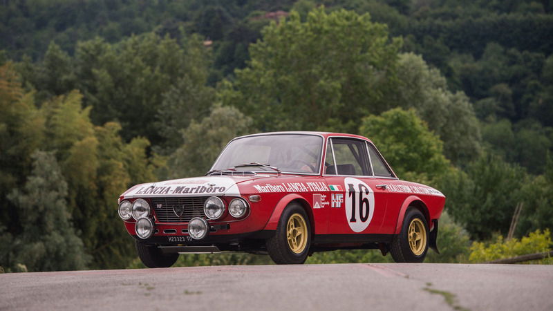 All&#039;asta una Lancia Fulvia rally del 1970