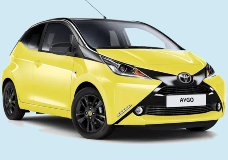 Toyota Aygo X-cite Yellow: nuovo allestimento a listino