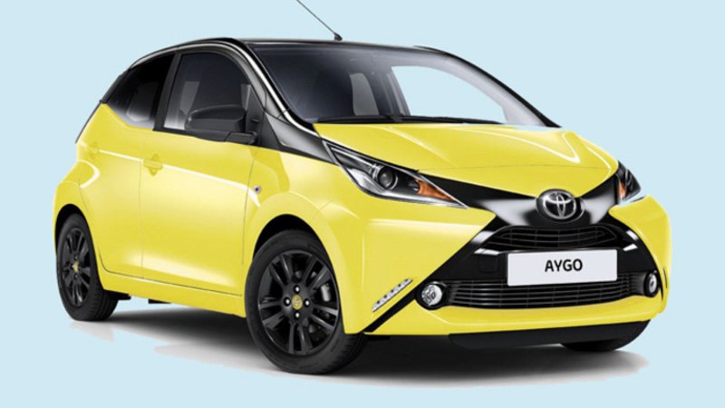 Toyota Aygo X-cite Yellow: nuovo allestimento a listino