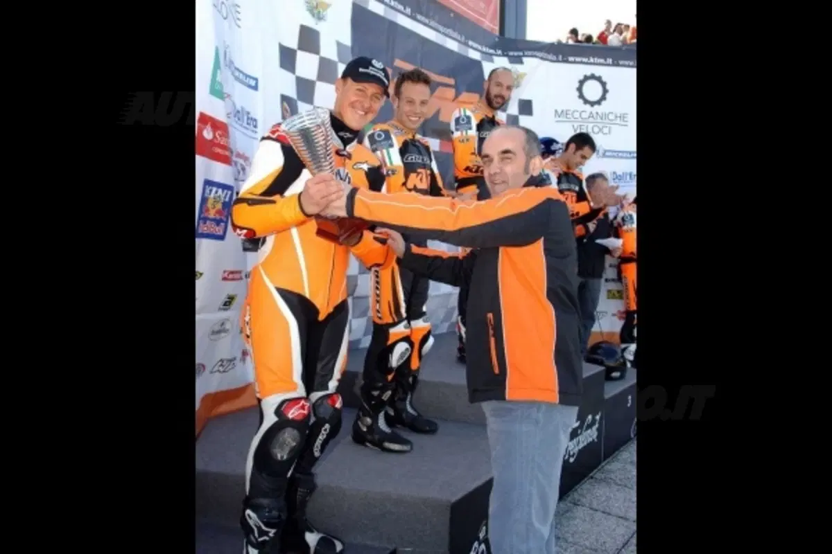 Schumacher a Misano...in moto! (3)