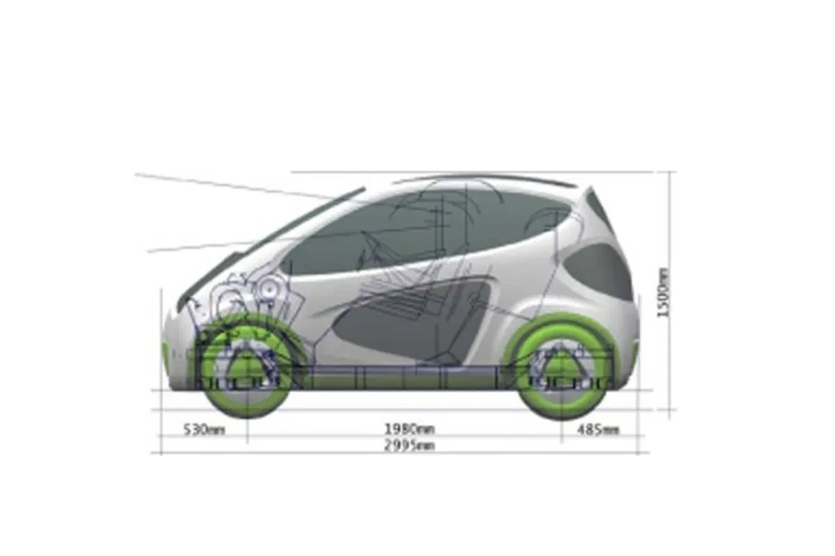 Phylla: city-car italiana fuel-cell (3)