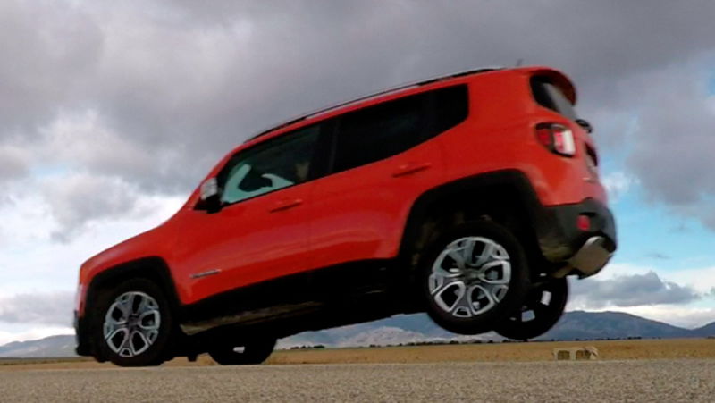 Jeep Renegade, un video svela grossi problemi in frenata di emergenza?