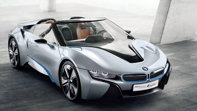 BMW i8 Roadster sul mercato nel 2018