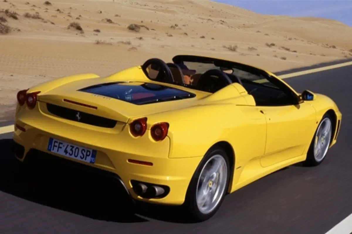 Usain Bolt sulla F430 Spider (10)