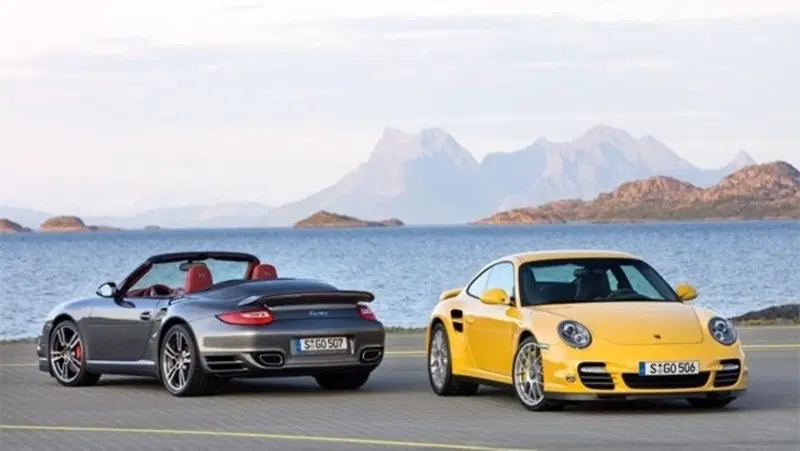Porsche 911 Turbo restyling 2010