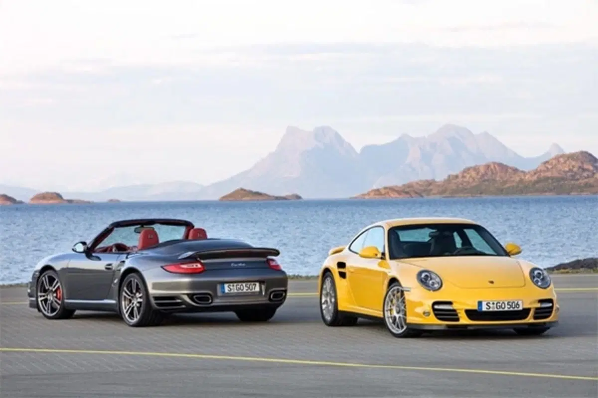 Porsche 911 Turbo restyling 2010