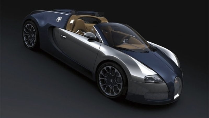 Bugatti Veyron 16.4 Grand Sport Sang Blue