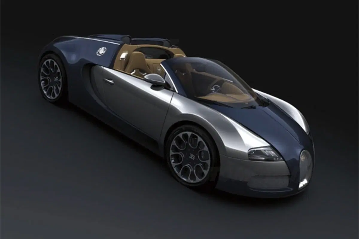Bugatti Veyron 16.4 Grand Sport Sang Blue