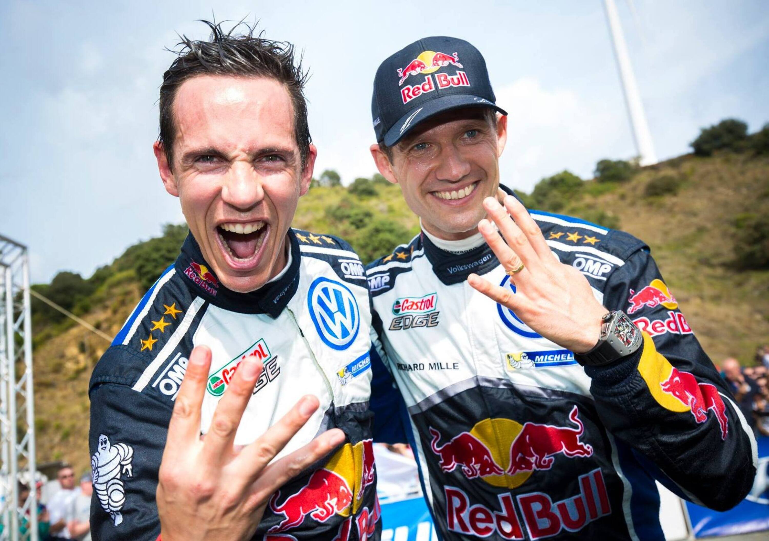 WRC16 Spagna. Ogier e Ingrassia (VW) Campioni del Mondo