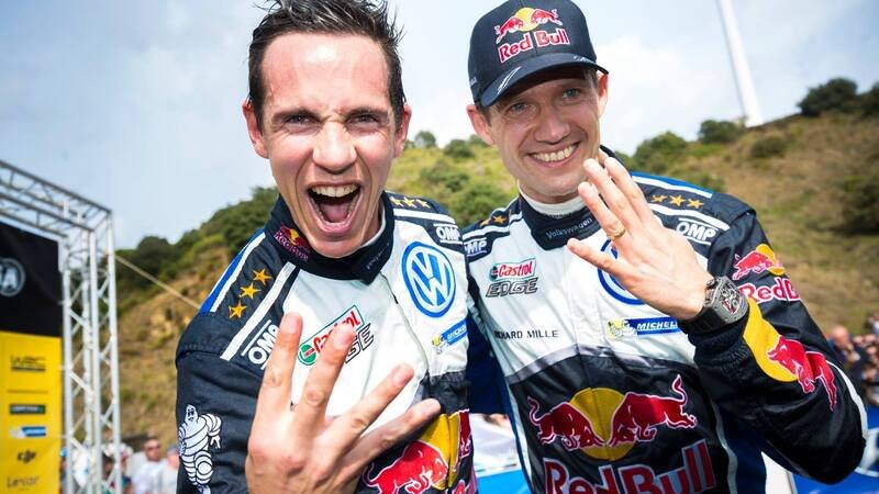 WRC16 Spagna. Ogier e Ingrassia (VW) Campioni del Mondo