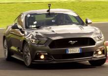 Ford Mustang 5.0 V8: in pista a Vallelunga [Video]