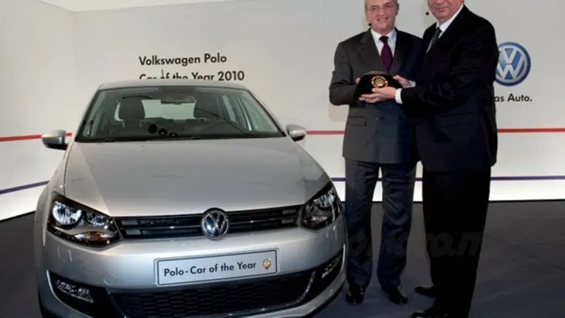 Consegnato il premio Auto dell'Anno alla Volkswagen Polo