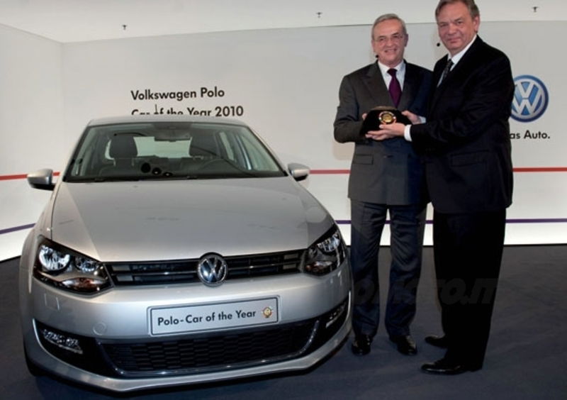 Consegnato il premio Auto dell&#039;Anno alla Volkswagen Polo