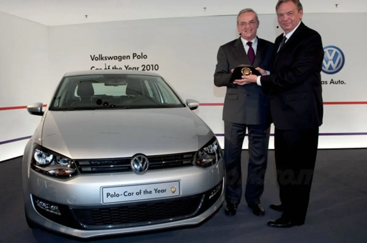 Consegnato il premio Auto dell'Anno alla Volkswagen Polo