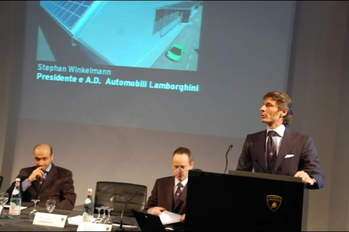 Winkelman inaugura l'impianto fotovoltaico Lamborghini (38)