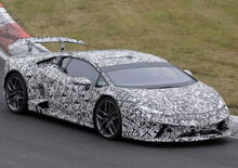 Lamborghini Huracan Superleggera: nuove foto spia