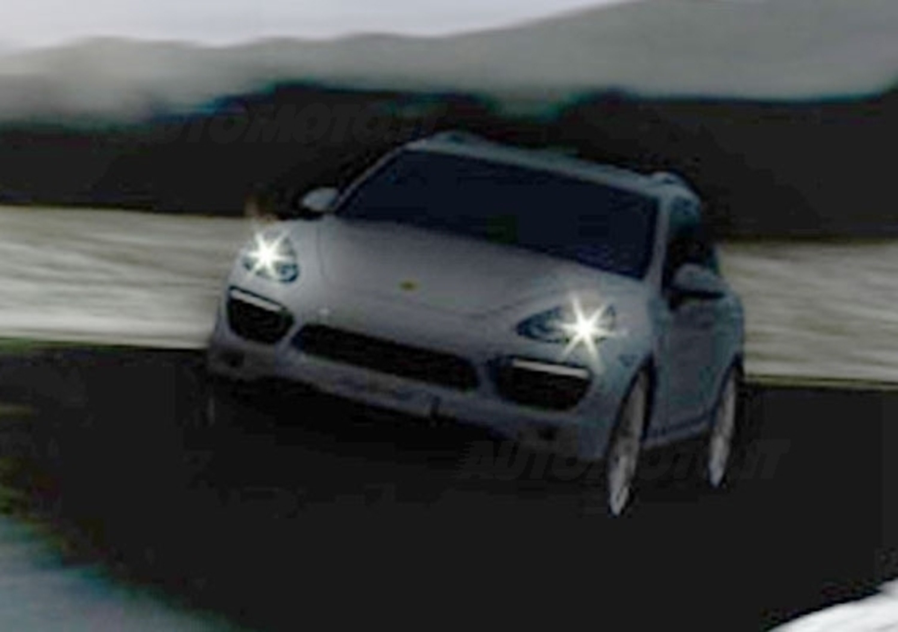 Porsche Cayenne II: prima immagine ufficiale