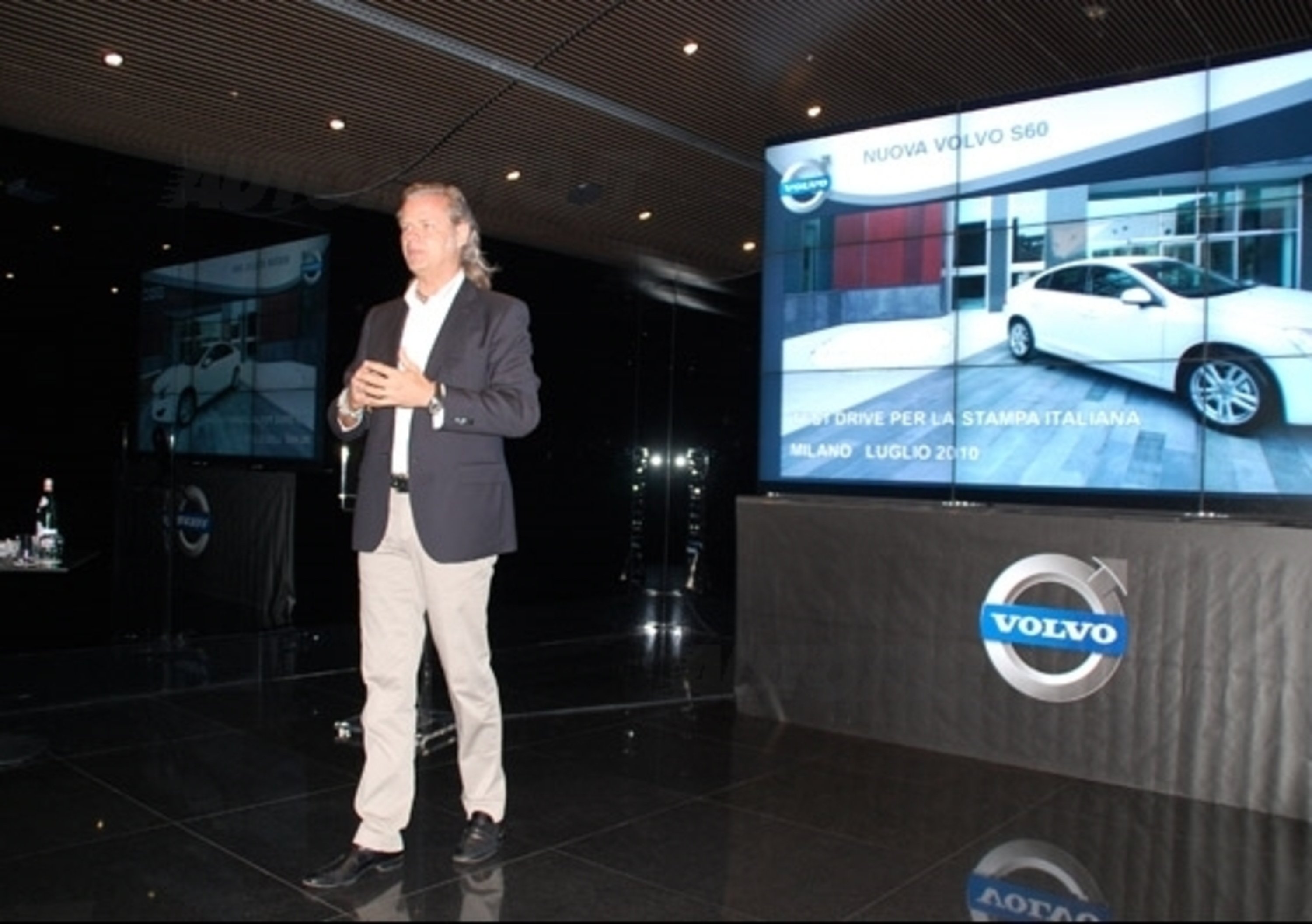 nuova Volvo S60 - la conferenza stampa