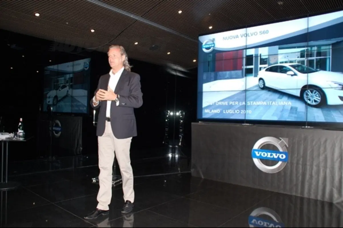 nuova Volvo S60 - la conferenza stampa