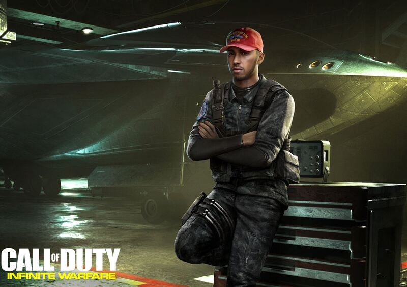 F1, Hamilton diventa un personaggio di Call of Duty