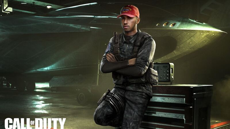 F1, Hamilton diventa un personaggio di Call of Duty